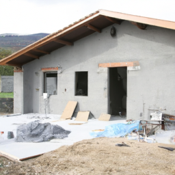 Surélévation de maison pour création d'un espace de lecture Vidauban